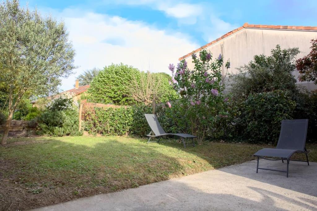 Maison Calme Avec Jardin Proche De Toulouse Exterior foto